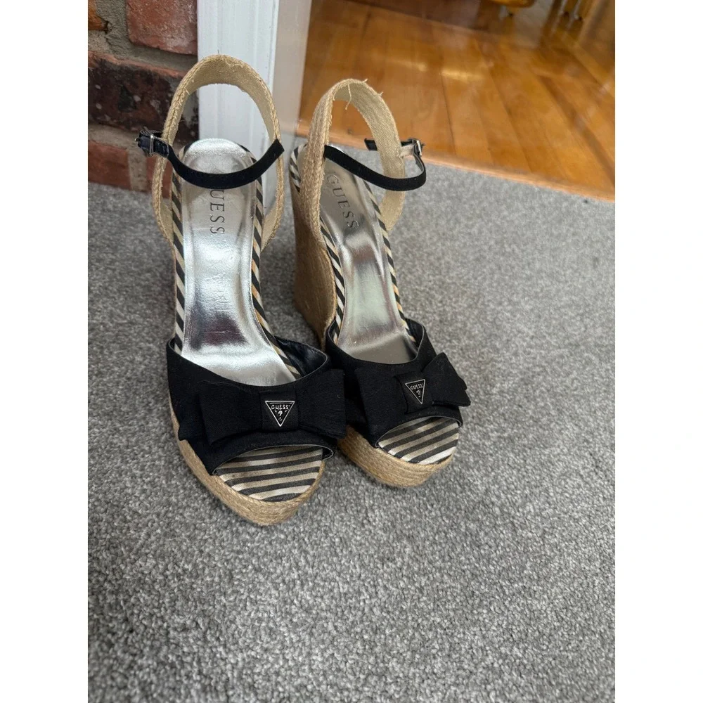 Guess Wedge Espadrilles‎ Size 8